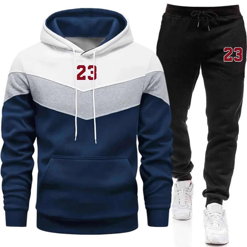 Winter Clothing Usa - New Tracksuit for Man Casual Hooded