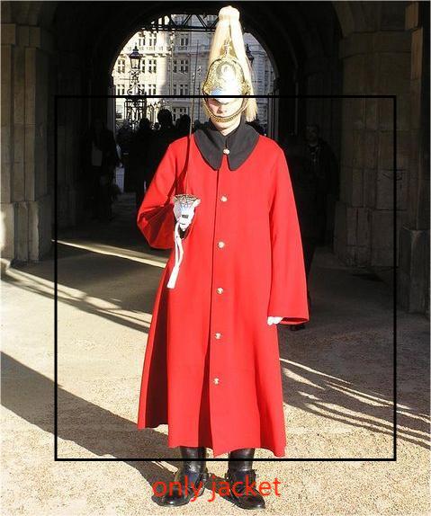 Jacket Winter Clothing - British War Horse Guard Jacket Cosplay