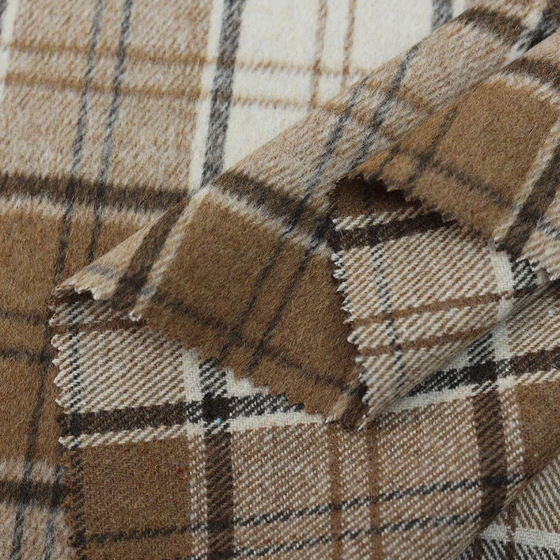 Jacket Winter Clothing - 100x148cm Soft Thick Vintage Wool Plaid