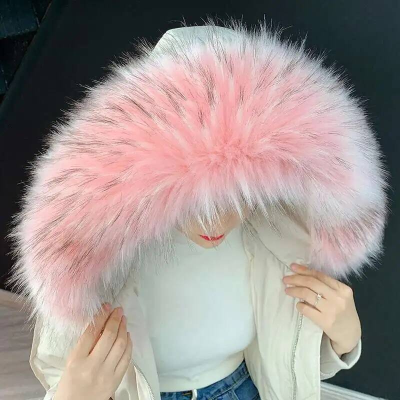 Winter Clothing Clearance Sale - Detachable Faux Fur Collar Extra Large