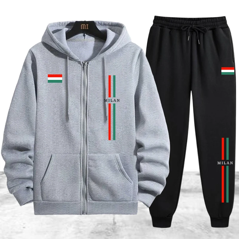Jacket Winter Clothing - 2026 Men's Jacket Tracksuit Casual Zip