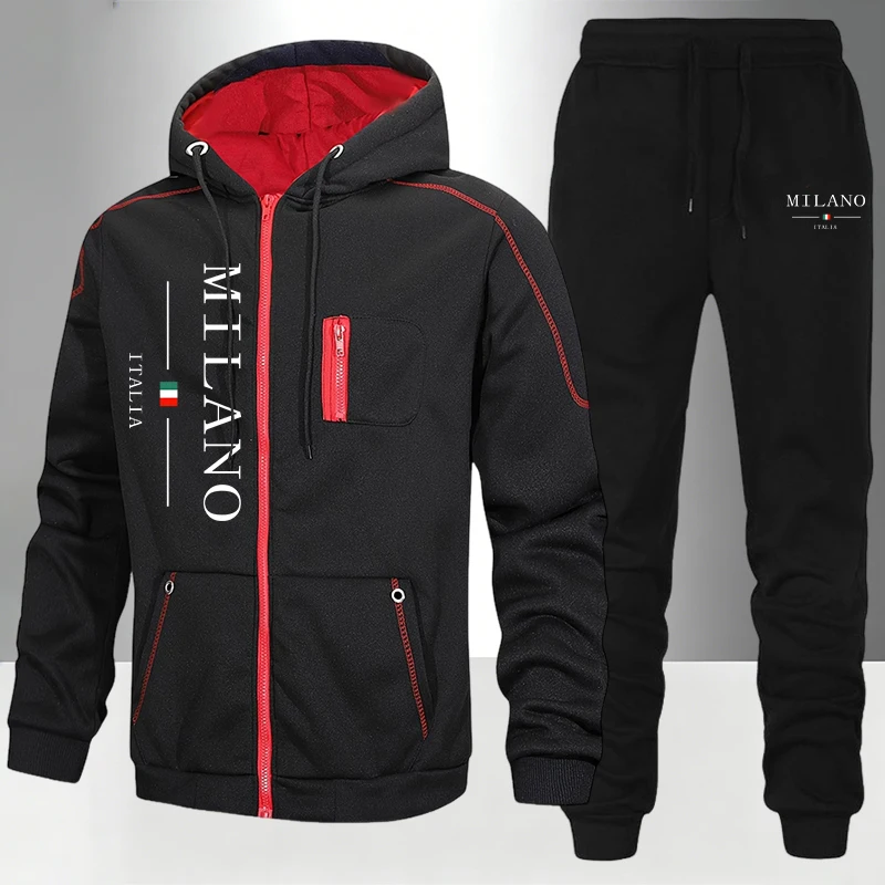 Winter Clothing Clearance Sale - italy Fashion Men's Set/Coat/Pants Autumn Winter