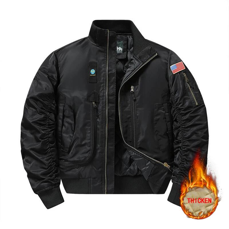 Winter MA1 Men's Bomber Jacket - Winter Clothing Taiwan 评论和价格