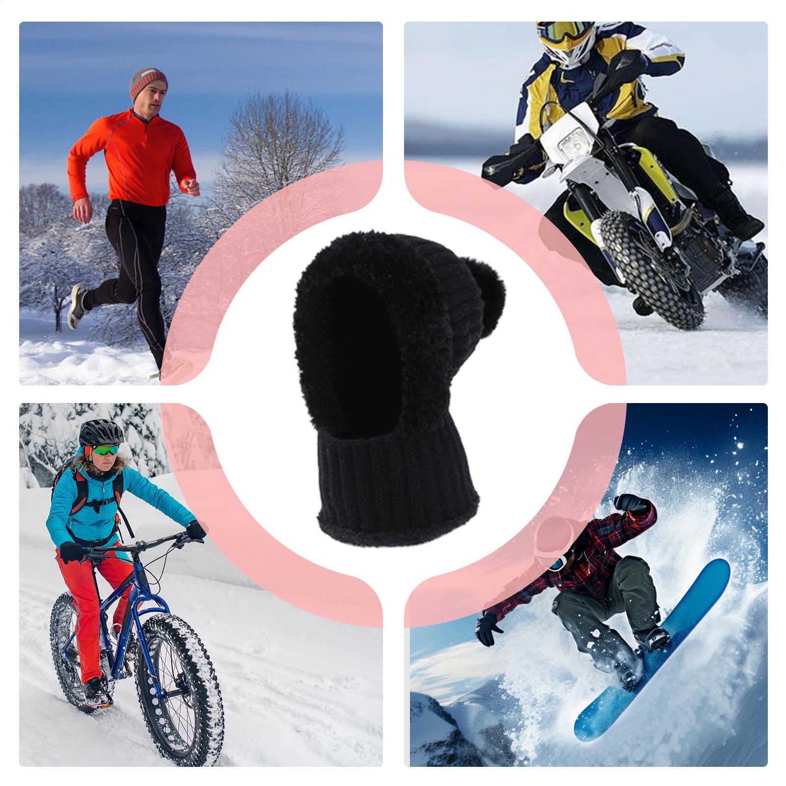 Knit Beanie Fall Beanie With N - Neck Gaiter Fleece 评论和价格