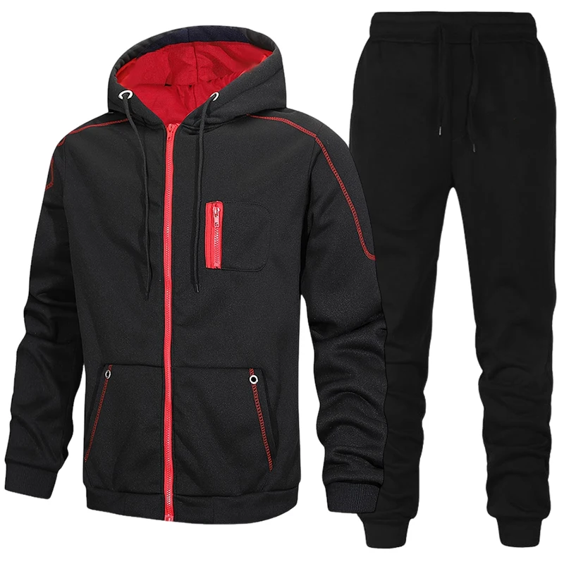 Fashion Men's Tracksuit Casual - Jacket Winter Clothing 评论和价格