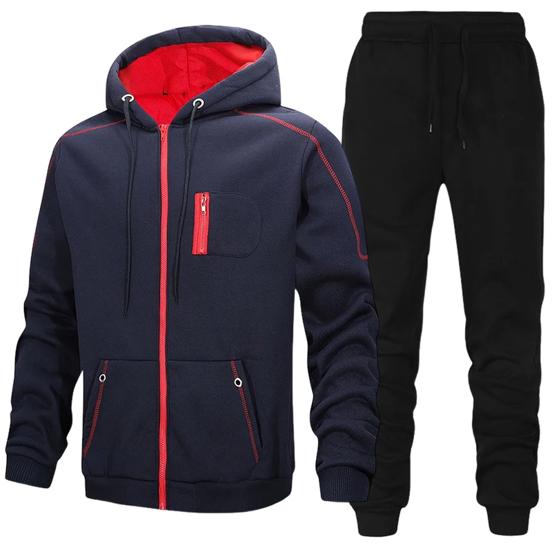 Fashion Men's Tracksuit Casual - Jacket Winter Clothing 评论和价格