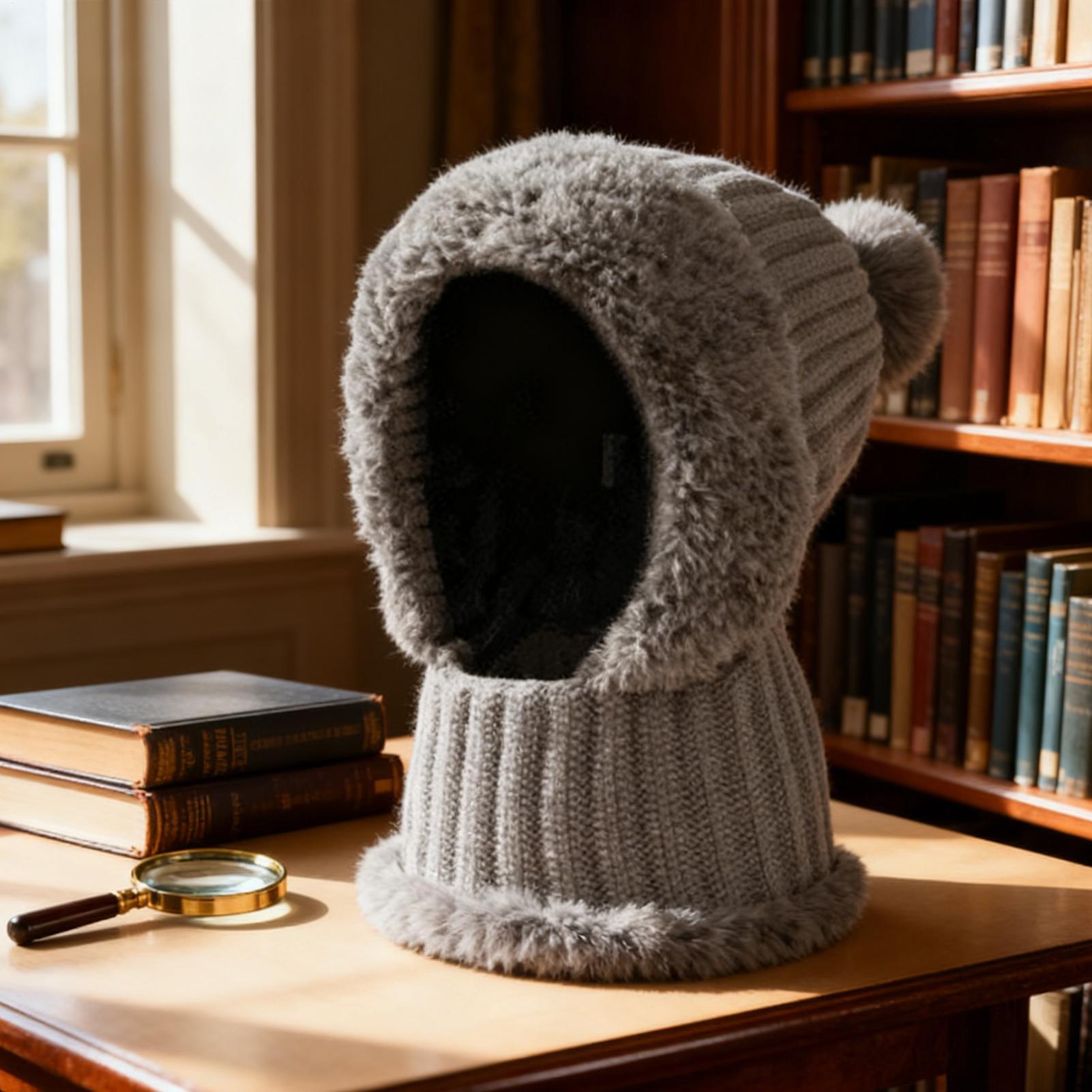 Women's Beanie Windproof Beani - Neck Gaiter Fleece 评论和价格