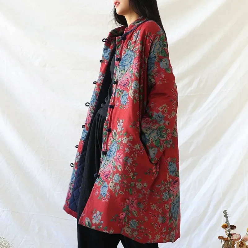 Chinese Style Clothing Warm Co - Jacket Winter Clothing 评论和价格