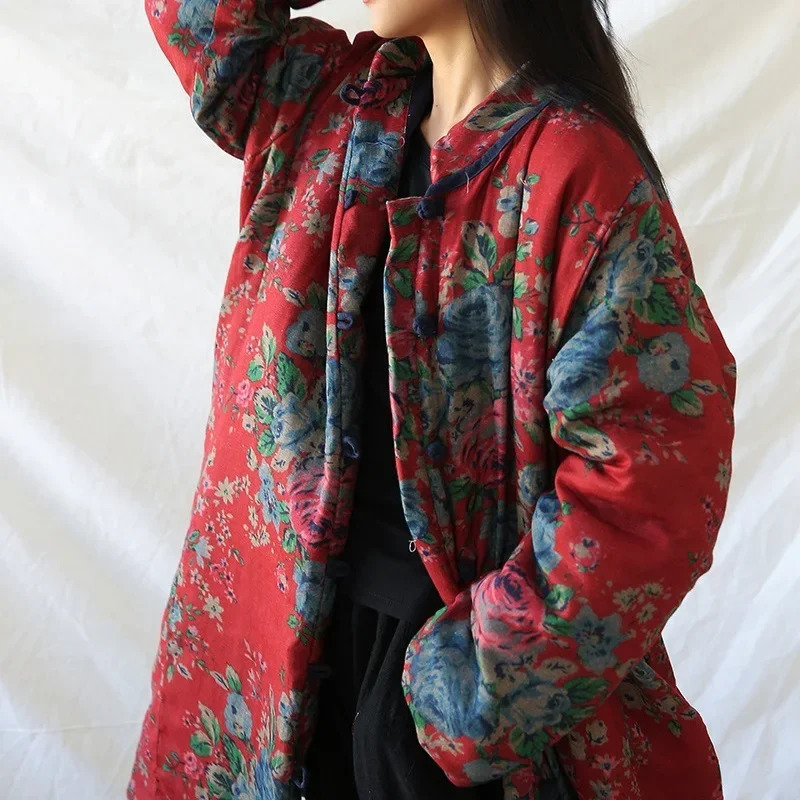Chinese Style Clothing Warm Co - Jacket Winter Clothing 评论和价格