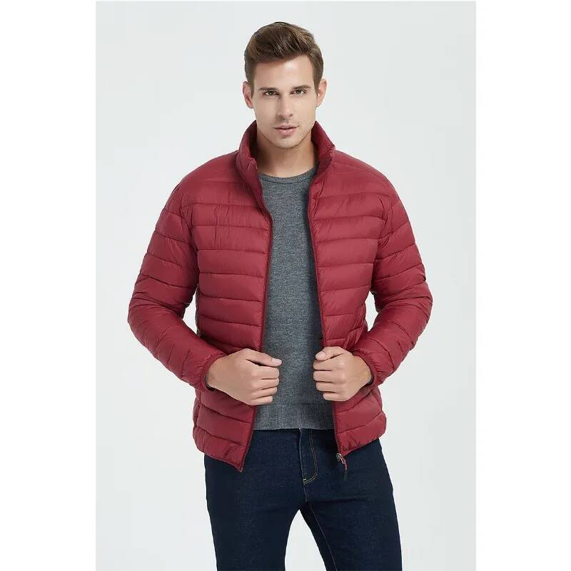 Stand Collar Casual Work Parka - Winter Clothing Taiwan 评论和价格