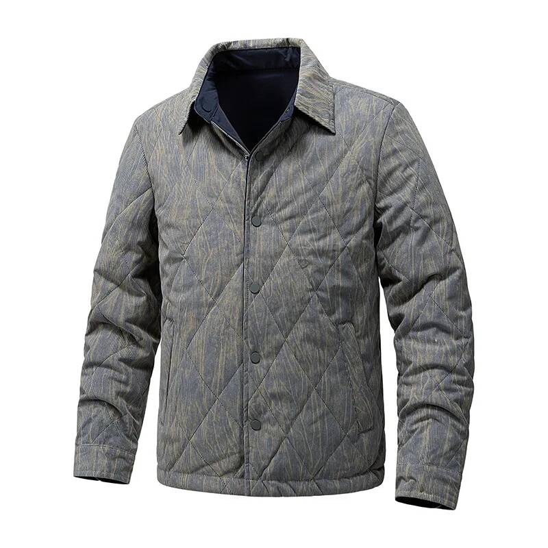 Men's Large-Sized Retro Jacket - Winter Clothing Taiwan 评论和价格