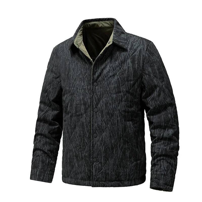 Men's Large-Sized Retro Jacket - Winter Clothing Taiwan 评论和价格