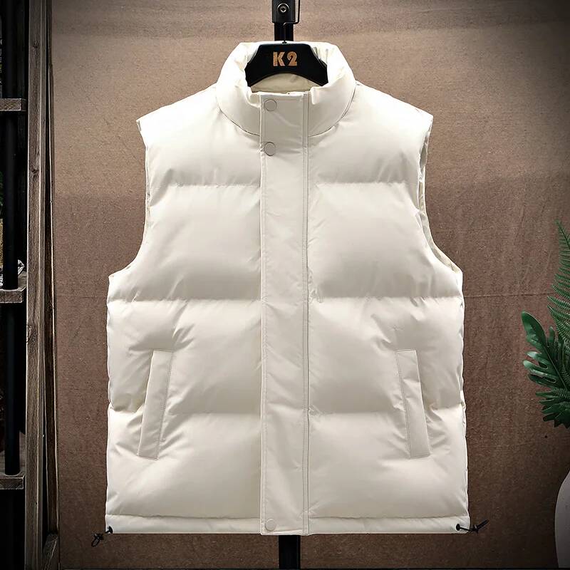 Men Cotton Vest Puffer Sleevel - Winter Clothing Taiwan 评论和价格