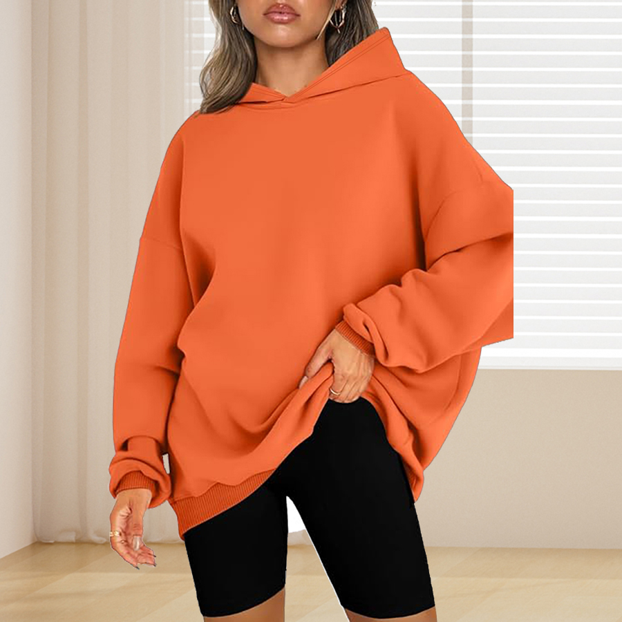 Plus Size Basic Solid Color Ho - Winter Clothing Usa 评论和价格