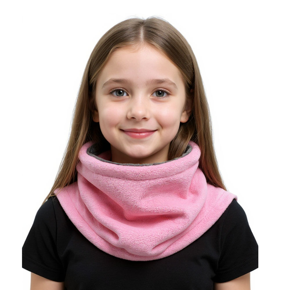 Winter Warm Plush Fleece Girl  - Neck Gaiter Fleece 评论和价格