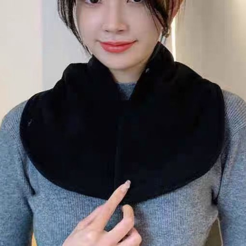 1pc Winter Thickened Fleece-Li - Neck Gaiter Fleece 评论和价格