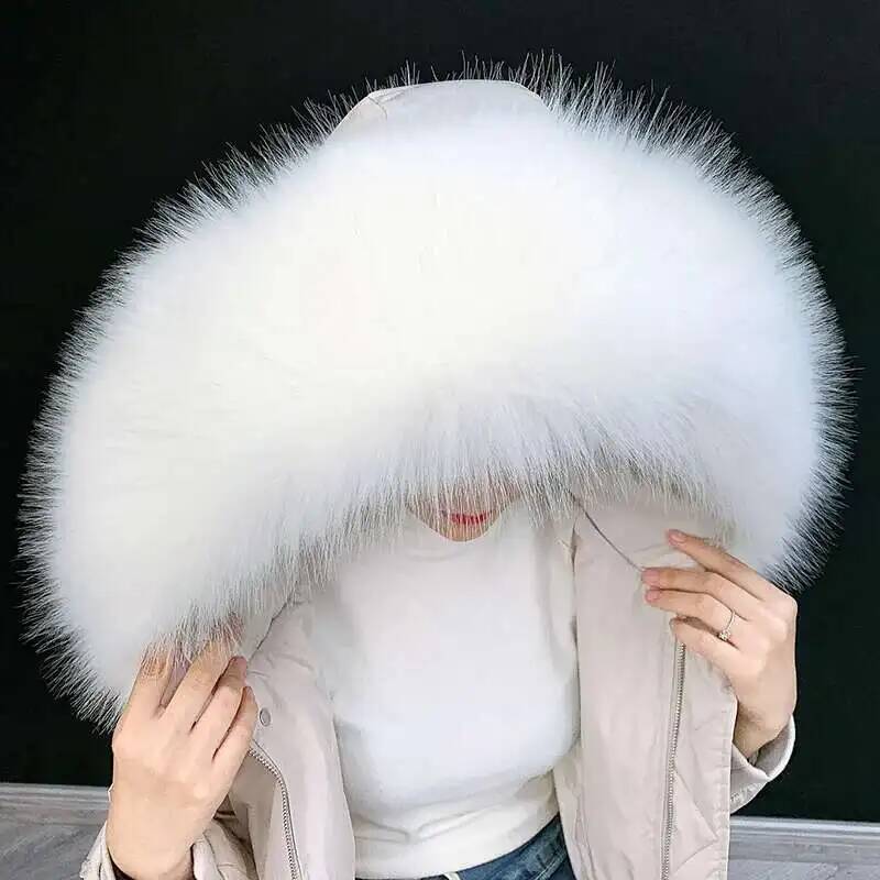 Detachable Faux Fur Collar Ext - Winter Clothing Clearance Sale 评论和价格