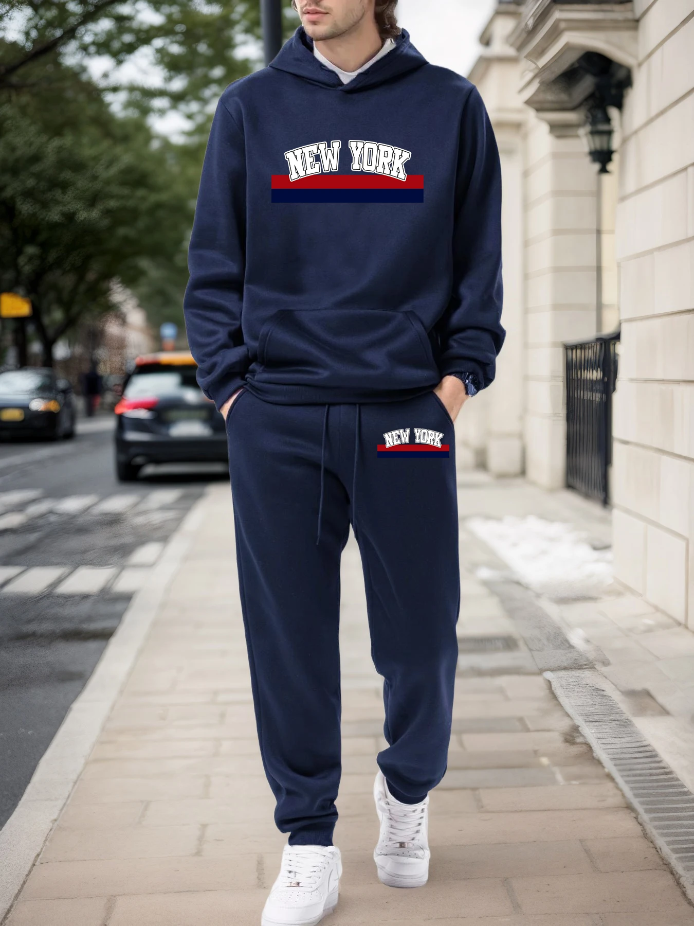 Hot Sales Men's Hoodies 2 Pcs  - Winter Clothing Usa 评论和价格
