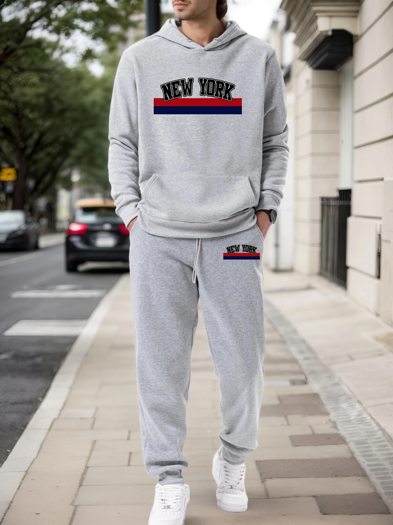 Hot Sales Men's Hoodies 2 Pcs  - Winter Clothing Usa 评论和价格
