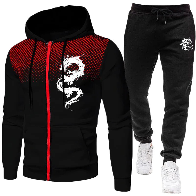 Men's Paris Dragon Pattern Fas - Winter Clothing Usa 评论和价格