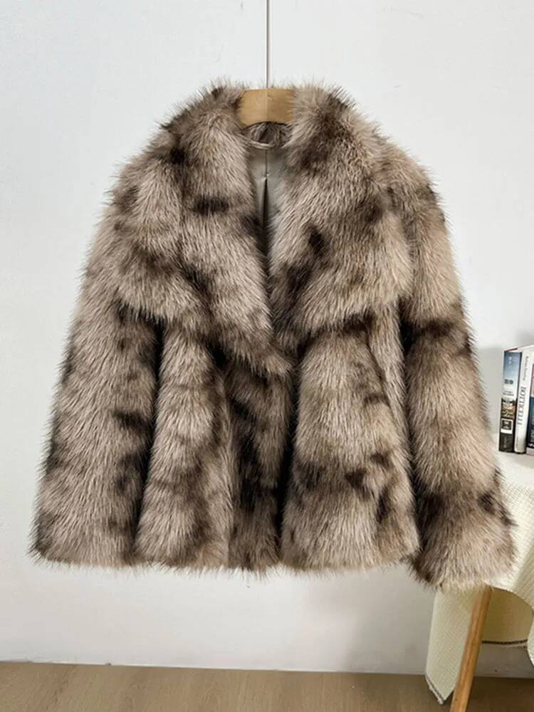 2026 Chic Leopard Print Big Co - Winter Clothing Taiwan 评论和价格