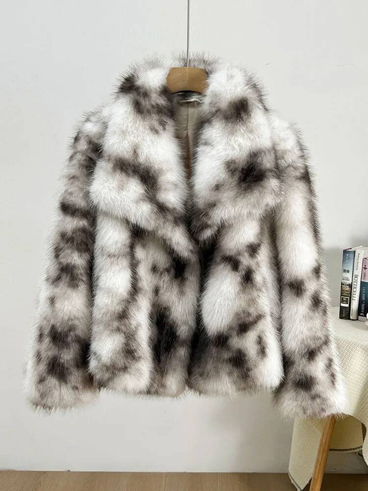 2026 Chic Leopard Print Big Co - Winter Clothing Taiwan 评论和价格