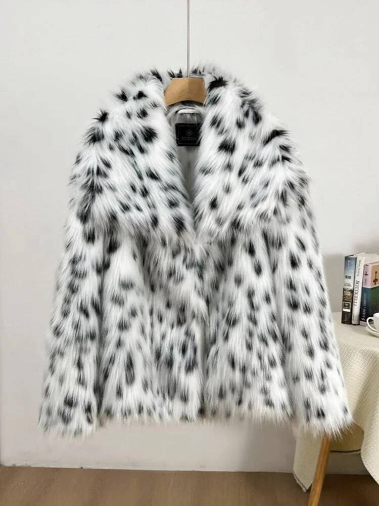 2026 Chic Leopard Print Big Co - Winter Clothing Taiwan 评论和价格