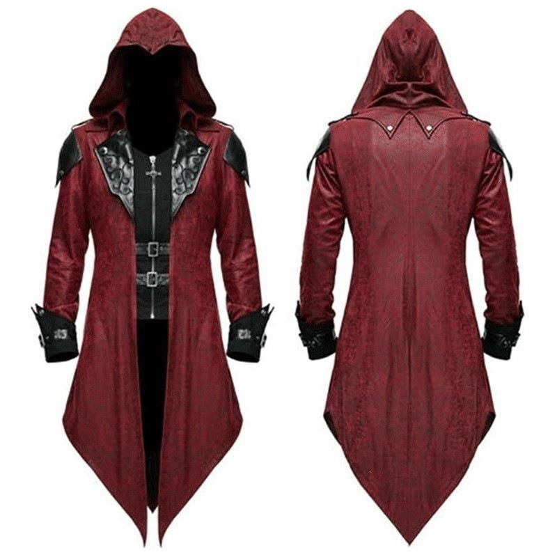 New Medieval Halloween Retro P - Jacket Winter Clothing 评论和价格