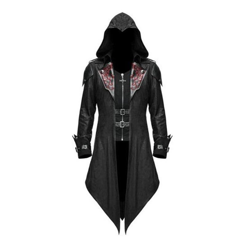 New Medieval Halloween Retro P - Jacket Winter Clothing 评论和价格
