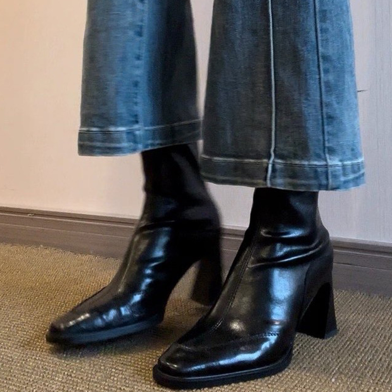 High Heels Women’s Ankle Boots - Winter Clothing Clearance Sale 评论和价格