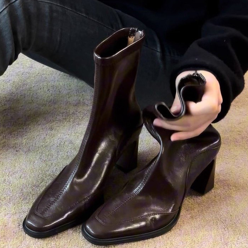 High Heels Women’s Ankle Boots - Winter Clothing Clearance Sale 评论和价格