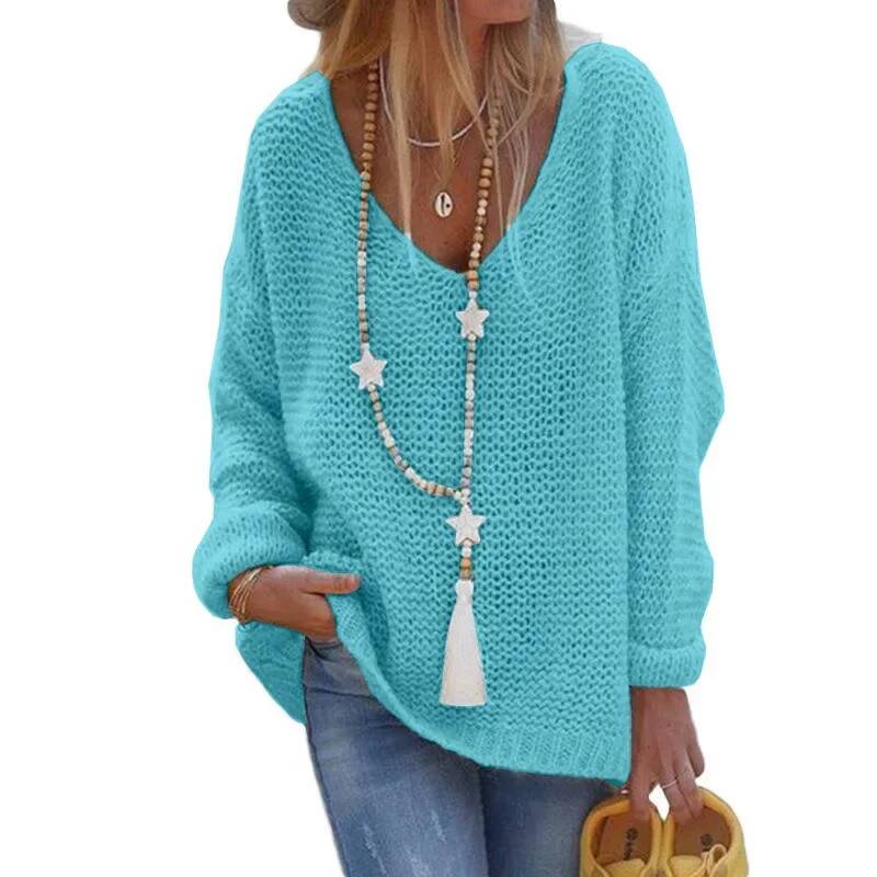 2026 New Women's Knitted V-Nec - Winter Clothing Taiwan 评论和价格